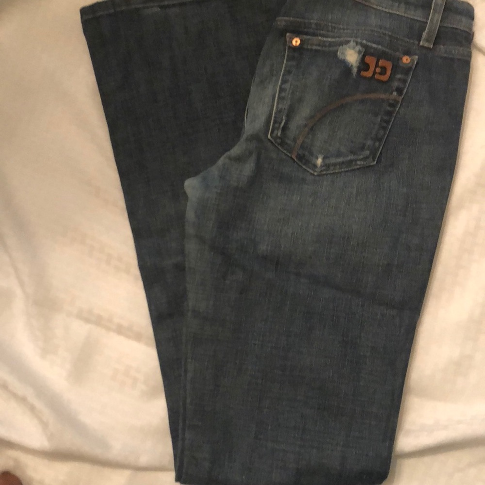 Joe’s distressed denim jean